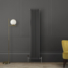 Radiatore di Design Verticale Tradizionale Triplo - 1800 x 380 x 100mm