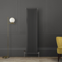 Radiatore di Design Verticale Tradizionale Triplo - 1800 x 470 x 100mm