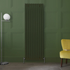 Radiatore di Design Verticale Verde - Pannello Doppio - 1780 x 590mm