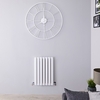 Radiatore Doppio di Design Orizzontale Bianco - 600 x 415mm - 548W - Revive