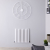 Radiatore Doppio di Design Orizzontale Bianco - 600 x 595mm - 783W - Revive