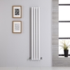 Radiatore Doppio di Design Verticale Bianco - 1400 x 236mm - 696W - Revive