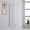 Radiatore Doppio di Design Verticale Bianco - 1400 x 354mm - 1044W - Revive