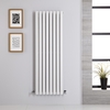 Radiatore Doppio di Design Verticale Bianco - 1400 x 472mm - 1392W - Revive
