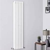 Radiatore Doppio Verticale di Design Bianco - 1600 x 354mm - 1228W - Revive