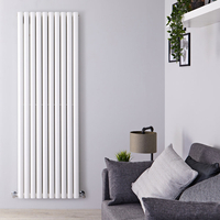 Radiatore Doppio Verticale di Design Bianco - 1780 x 590mm - 2335W - Revive