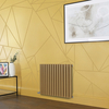Radiatore Elettrico di Design Orizzontale - Altezza 635mm - Giallo - Hudson Reed