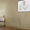 Radiatore Elettrico di Design Orizzontale - Altezza 635mm - Marrone - Hudson Reed