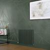 Radiatore Elettrico di Design Orizzontale - Altezza 635mm - Verde - Hudson Reed
