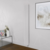 Radiatore Elettrico di Design Verticale - Rosa - Scelta di Dimensioni,  Termostato - Hudson Reed