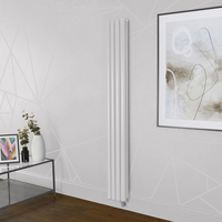 Radiatore Elettrico di Design Verticale - Rosa - Scelta di Dimensioni,  Termostato - Hudson Reed
