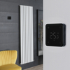 Radiatore Elettrico di Design Verticale Bianco - 1784 x 472mm - con Termostato Wi-Fi Retroilluminato
