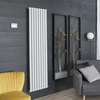 Radiatore Elettrico di Design Verticale Bianco - 1784 x 472mm - Scelta di Termostato Wi-Fi - Revive Ardus
