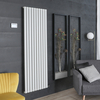 Radiatore Elettrico di Design Verticale Bianco - 1784 x 590mm - Scelta di Termostato Wi-Fi - Revive Ardus