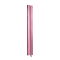 Radiatore Elettrico di Design Verticale Rosa (Camellia Pink) - Più Opzioni Disponibili - Revive