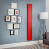 Radiatore Elettrico di Design Verticale Rosso (Siamese Red) - Più Opzioni Disponibili - Revive