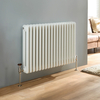 Radiatore Orizzontale a Doppia Colonna - Bianco - 600mm x 820mm - Atticus
