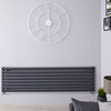 Radiatore Orizzontale Antracite - 1162W - 472 x 1780mm - Revive