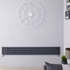 Radiatore Orizzontale Antracite - 518W - 236 x 1600mm - Revive