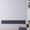 Radiatore Orizzontale Antracite - 815W - 236 x 1600mm - Revive