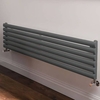 Radiatore Orizzontale Antracite - 815W - 354 x 1600mm - Revive