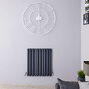 Radiatore Orizzontale Antracite - 932W - 635 x 590mm - Revive
