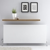 Radiatore Orizzontale Bianco a Piastra Radiante Type 21 - 2305W - 600 x 1400mm - Merus