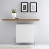 Radiatore Orizzontale Bianco a Piastra Radiante Type 22 - 1299W - 600 x 600mm - Merus
