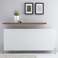 Radiatore Orizzontale Bianco a Piastra Radiante Type 22 - 3031W - 600 x 1400mm - Merus