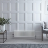 Radiatore Orizzontale Bianco in Stile Ghisa - 300 x 1010 x 68mm - 700W - Regent