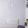 Radiatore Orizzontale di Design Bianco - 400 x 826mm - 569W - Revive