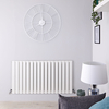 Radiatore Orizzontale di Design Bianco - 635 x 1190mm - 1064W - Delta
