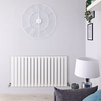 Radiatore Orizzontale di Design Bianco - 635 x 1190mm - 1064W - Delta