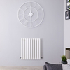 Radiatore Orizzontale di Design Bianco - 635 x 590mm - 597W - Revive