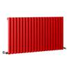 Radiatore Orizzontale di Design Rosso Revive - Diverse Misure