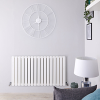 Radiatore Orizzontale Doppio di Design Bianco - 635 x 1190mm - 1624W - Delta
