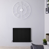 Radiatore Orizzontale Nero Opaco - 1304W - 635 x 826mm - Revive