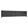 Radiatore Orizzontale Nero Opaco - 1325W - 354 x 1780mm - Revive