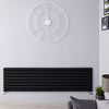 Radiatore Orizzontale Nero Opaco - 1611W - 472 x 1600mm - Revive