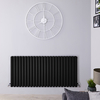 Radiatore Orizzontale Nero Opaco - 2236W - 635 x 1416mm - Revive