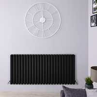Radiatore Orizzontale Nero Opaco - 2236W - 635 x 1416mm - Revive