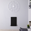 Radiatore Orizzontale Nero Opaco - 652W - 635 x 413mm - Revive