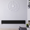 Radiatore Orizzontale Nero Opaco - 921W - 236 x 1780mm - Revive