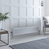 Radiatore Orizzontale Tradizionale a 4 Colonne - 300 x 1595mm - Bianco - Regent