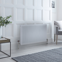 Radiatore Orizzontale Tradizionale a 4 Colonne - 750 x 1190mm - Bianco - Regent