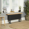 Radiatore Orizzontale Tradizionale Antracite con Panca - 480 x 1000mm - Regent