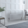 Radiatore Orizzontale Tradizionale Triplo a Colonne - 500 x 1190mm - Bianco - Regent