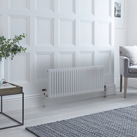 Radiatore Orizzontale Tradizionale Triplo a Colonne - 500 x 1190mm - Bianco - Regent