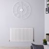 Radiatore Singolo di Design Orizzontale Bianco - 601 x 1000mm - 948W - Revive