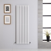 Radiatore Singolo di Design Verticale Bianco - 1400 x 472mm - 915W - Revive